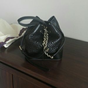 Tory Burch Bag (Fleming Bucket Bag) with dust bag